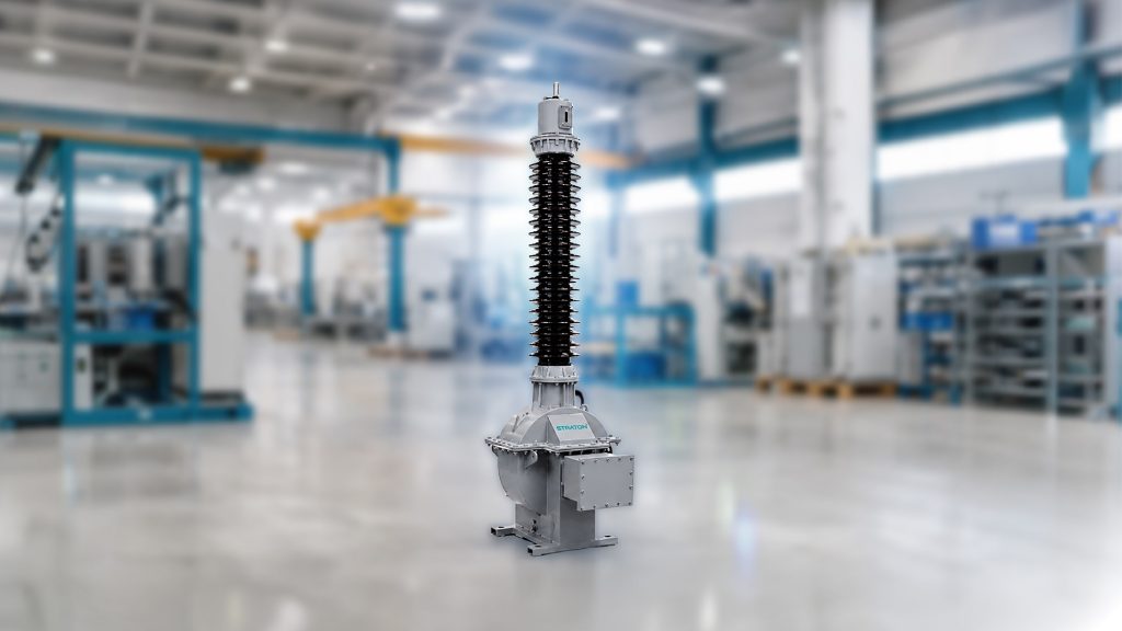 Current transformer (CT) installed in an industrial electrical facility, illustrating a CT used in metering and protection circuits. Current transformer (CT) installed in an industrial electrical facility, illustrating a CT used in metering and protection circuits.